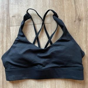 Zyia Snakeskin Light n Tight Strappy Bra